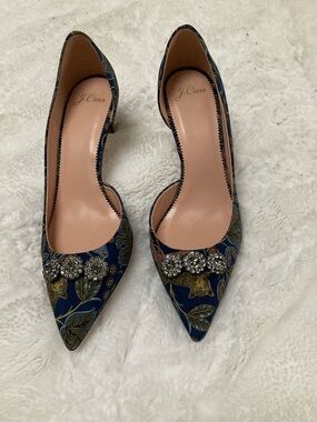 J. Crew Collection Colette Pump in Tiger Paisley